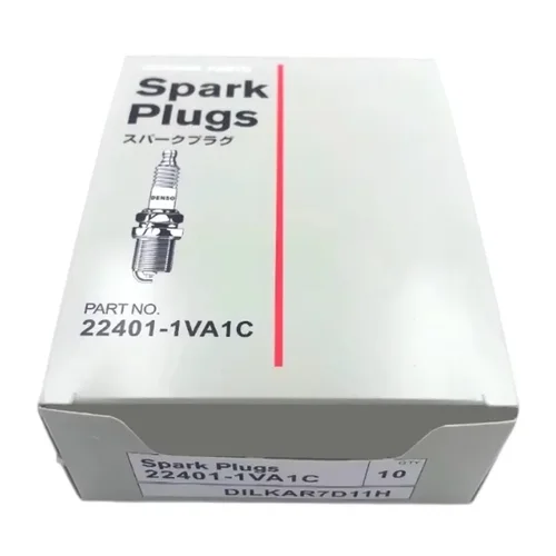 Imagen 1 del producto 4/6 Uds 22401-1VA1C DILKAR7D11H bujía de iridio doble para Nissan Rogue 2,0 L 2017 X-TRAIL QASHQAI alta calidad DILKAR7D11H