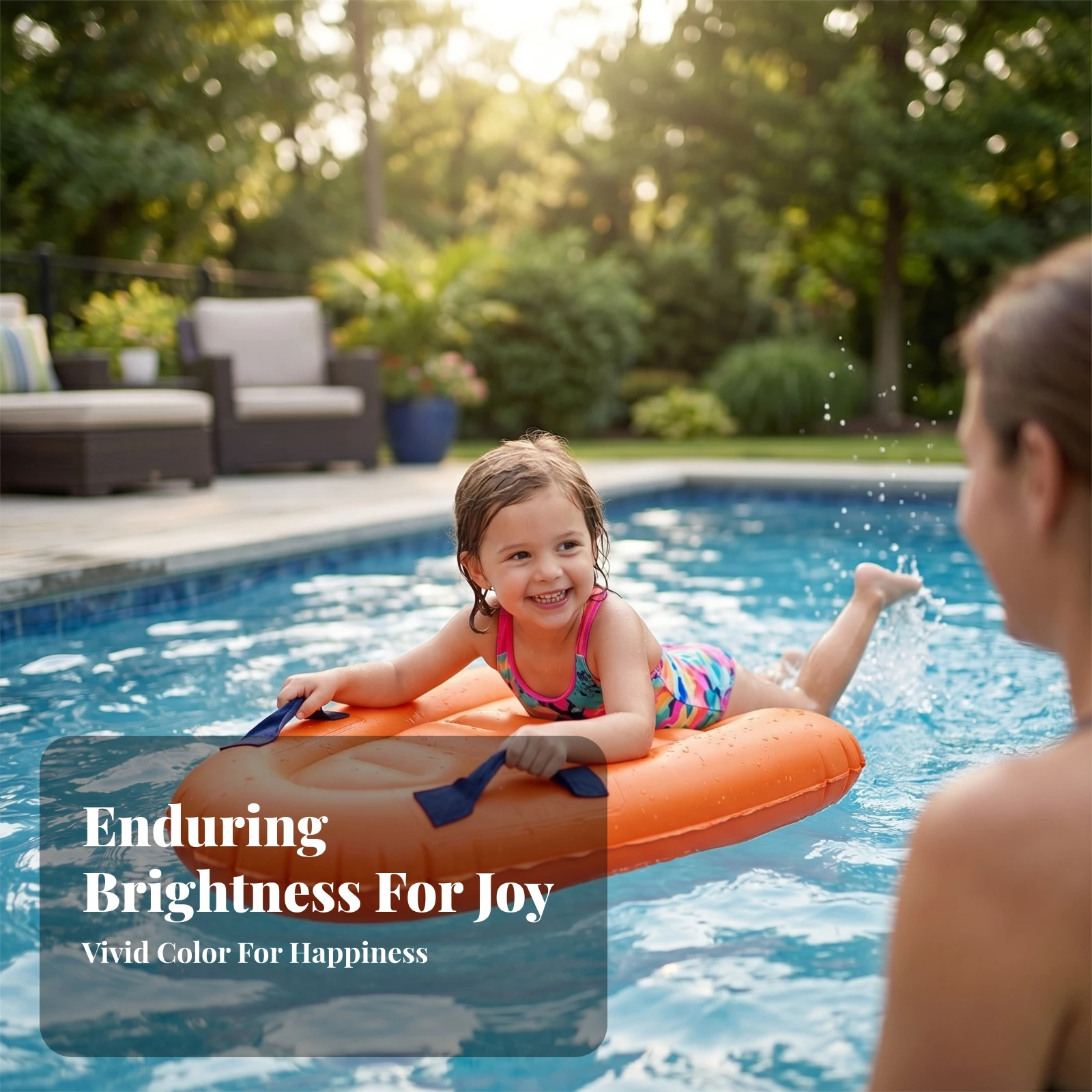 Beach Theme Composite Material Children's Surfboard Toy Inflatable Surfboard Toy Water Play Item Rounded Shape
