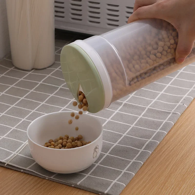 Noodles Sealed Can Kitchen Accessories Food Grade Plastic Kitchen Storage & Organization Quantitative Divided Can Storage Box