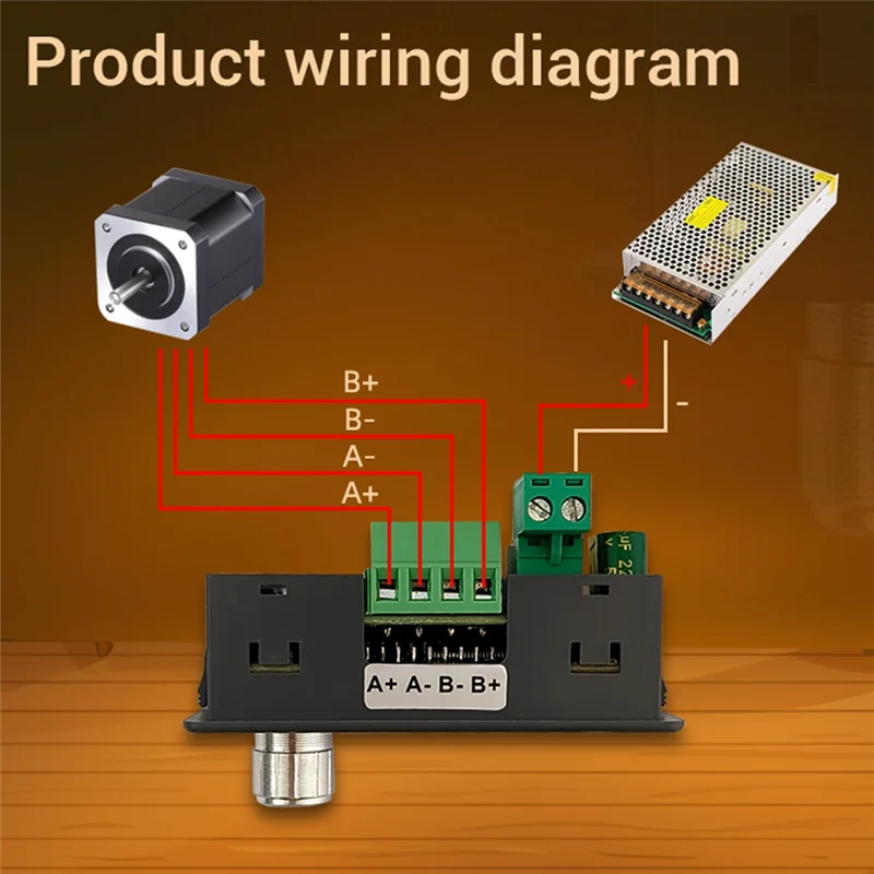 محرك متدرج محرك متكامل زاوية نبض السرعة 42 57 محرك متدرج للأمام والخلف