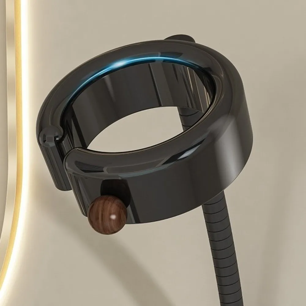 مع شفط كأس حامل مجفف الشعر تدوير قابل للتعديل مجفف الشعر تخزين الرف الحائط مكواة فرد الشعر حامل الحمام