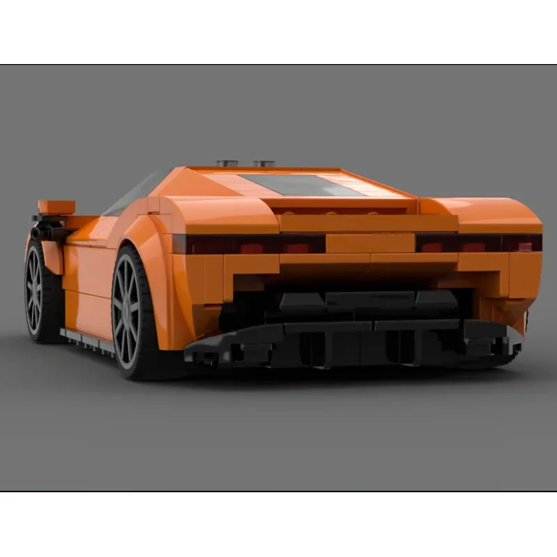 

MOC-237219 Новая классическая роскошная модель спортивного автомобиля, 240 деталей, креативная игрушка в подарок на день рождения для мальчиков и детей