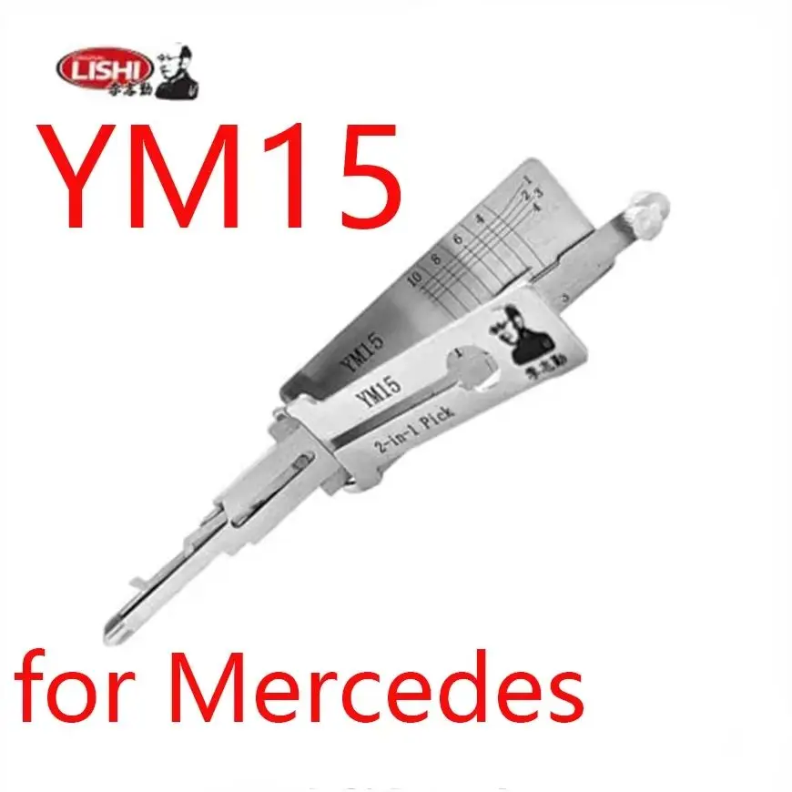 

2026 Lishi 2-in-1 Pick/Decoder Tool for Mercedes Sprinter MB17 YM15 Locksmithing New Model Unlocking & Decoding Device