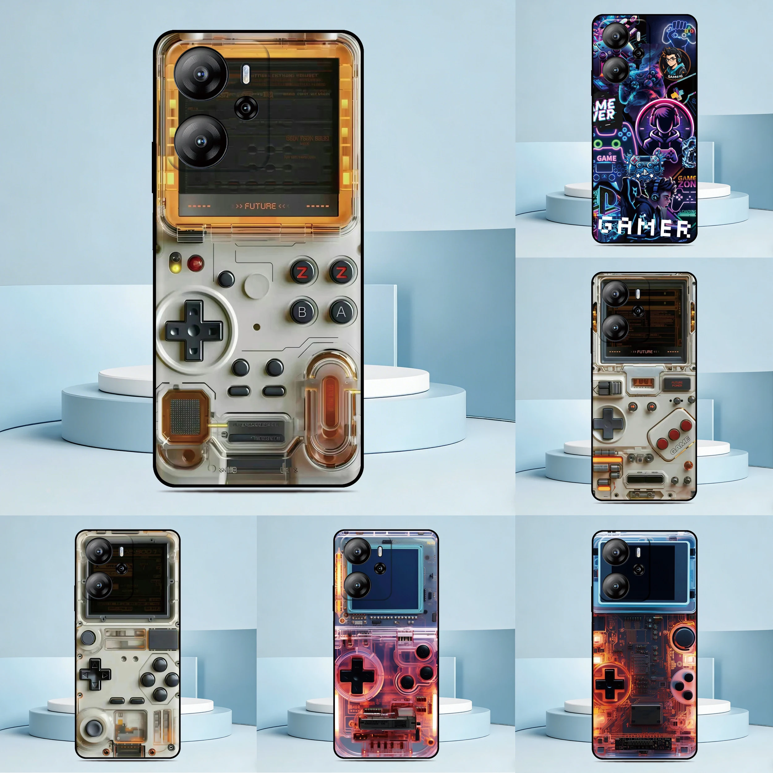 Funda de Teléfono con Diseño de Videojuegos para OnePlus 15R 15 Ace 6 6T Nord CE 3 2 8T 8 HTC U23 Pro U11 U12 Desire 12s 12 Plus 22, Personalizada