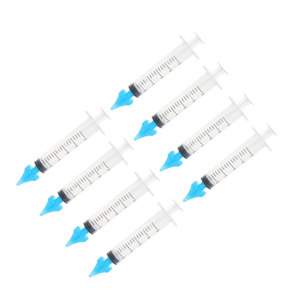 

4Sets Ear Wax Removal Tools Plastic Syringe with Measurement Gentle Ear Irrigator for Media Mycosis Earwax Cleaner
