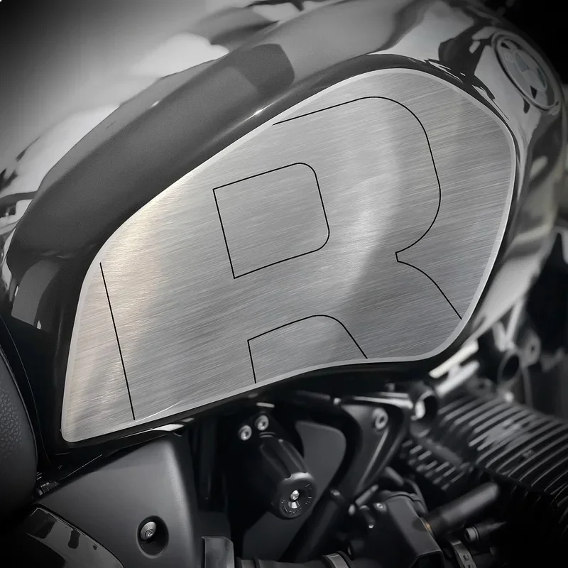 Motorcycle Anti Slip Side Traction Pads Tank Pad Decals Stickers For   R 12 nineT 2023+