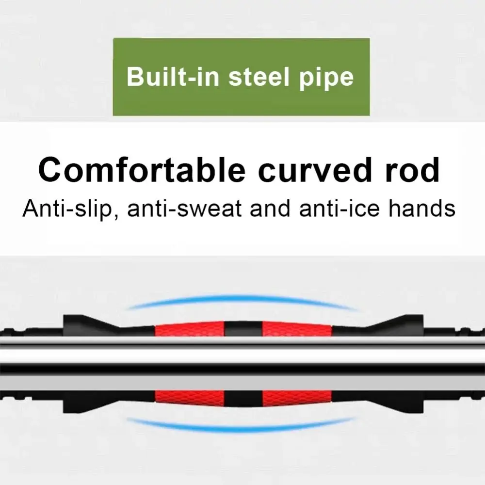 1 Pair EVA Dumbbell Rod Fat Loss No Damage To Joints Dumbbell Connecting Rod Body Shaping Creative Dumbbell Barbell Handle