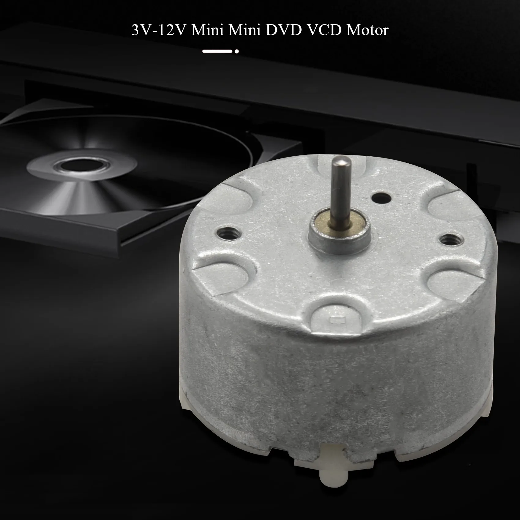 3V-12V Mini DVD VCD Electric Motor 3V-2700RPM 6V-4000RPM RF-500TB-12560 HOT