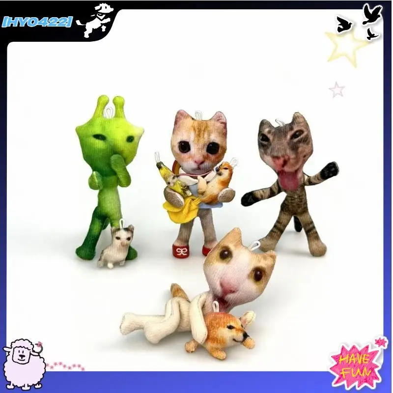 

Милые, необычные, абстрактные плюшевые брелоки-подвески в виде кошек, собак, инопланетян и мышей, вирусные в соцсетях, для украшения сумок и рюкзаков, для любителей животных и детей