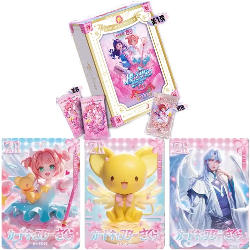 

Подарочная коробка Cardcaptor Sakura Dream, коллекционные карты Sakura Dream, официальная глухая коробка, ограниченное по времени предложение