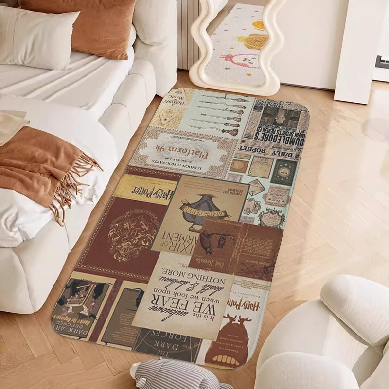 Bedroom Carpet Magic 9¾ Platform Nine and Three-Quarters Balcony Porch Foot Mat Non-slip Living Room Kitchen Bath Rug Home