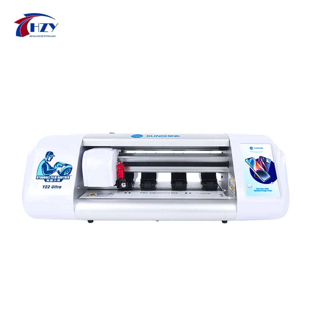 SUNSHUINE Y22 Ultra Unlimited Hydrogel Film Cutting Machine For DIY Screen Protector Unlocked Cutter Hydrogel Sheet Plotter