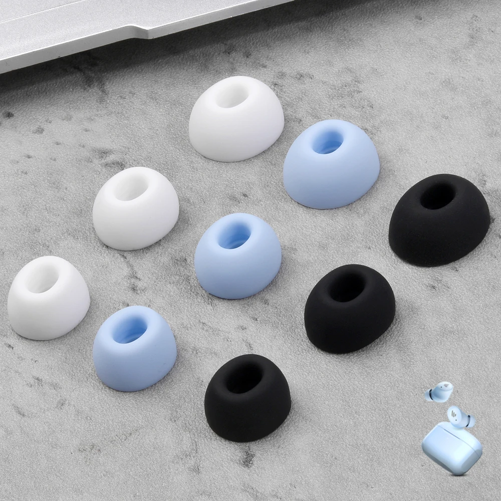 6Pcs Silicone Ear T… - image
