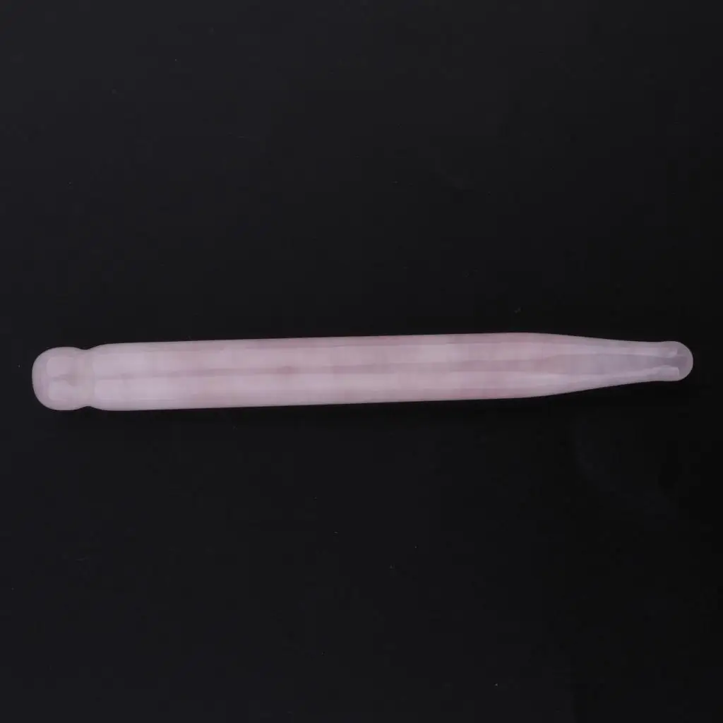 

Portable Gua Board Crystal Jade GuaSha Stick Roller fo Face Back Leg