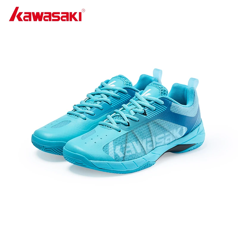 Kawasaki Tennis Female Badminton Shoes Anti-Skid and Shock-Absorbing Sports Tennis For Men Women A3304 Sneakers