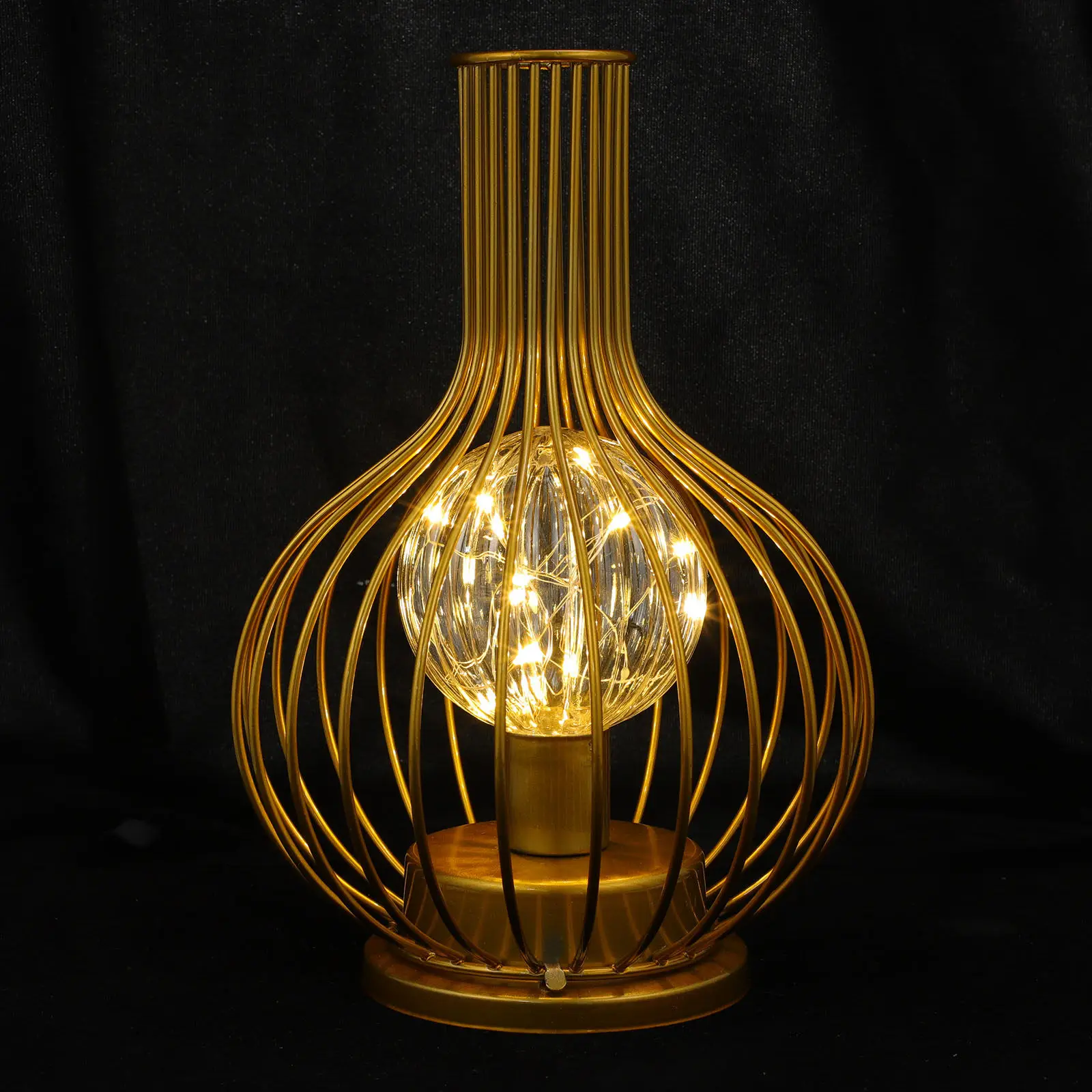 

1Pcs Sturdy Iron Retro Wine Bottle Night Lamp LED Desktop Light for Living Room Bedroom Desk Decoration Creative Home Decor Lamp