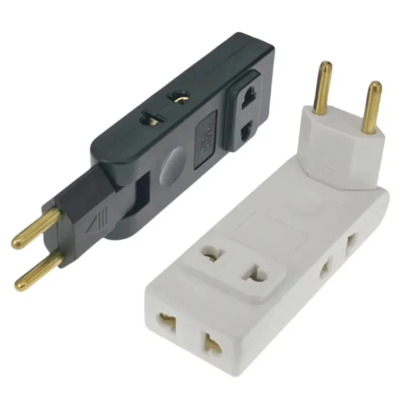 4 In 1 EU Plug Extenion Socket Foldable Germany Multi-Plug Converter AC Outlet US To EU Plug Outlet Adapter Electrical Sockets