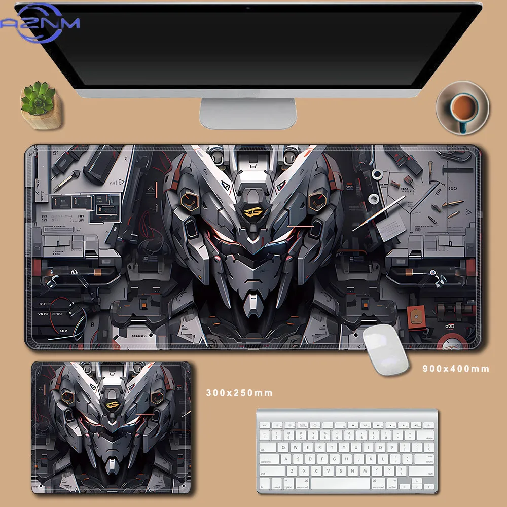 GUNDAM Mousepad XXL  Mobile Suit Lockedge Office Computer Desk Mat Table Keyboard Mouse Pad Anime Laptop Cushion