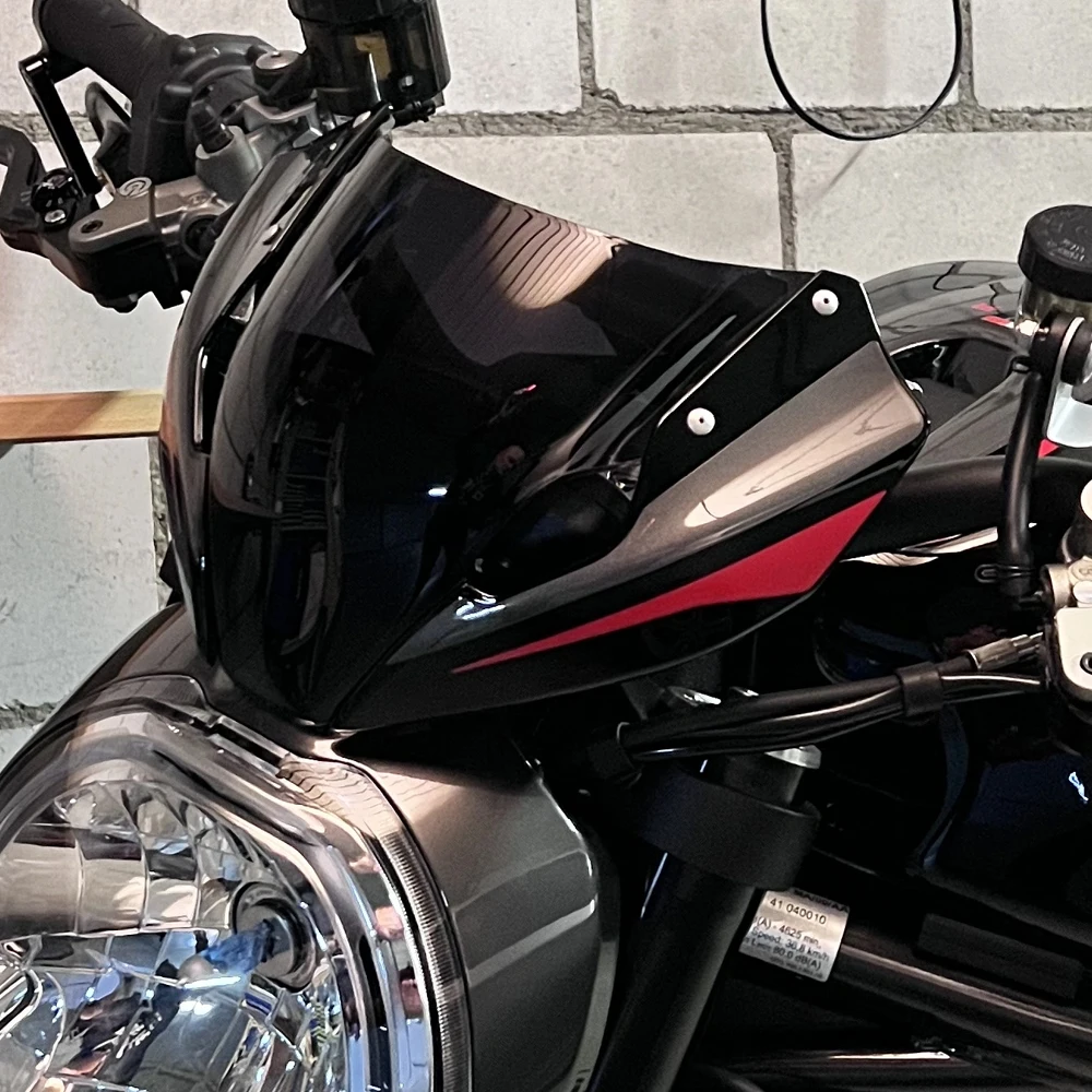 

For Ducati Monster 797 821 1200 R S 1200S 1200R Windscreen Windshield Upper Nose Fairing Headlight Cover Cowl Plate Head Panel