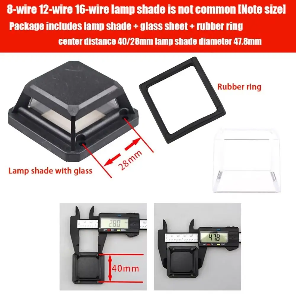 New 8/12 Line Laser Level Protective Glass Waterproof Universal Vertical Horizontal Lasers Self Leveling Laser Accessories