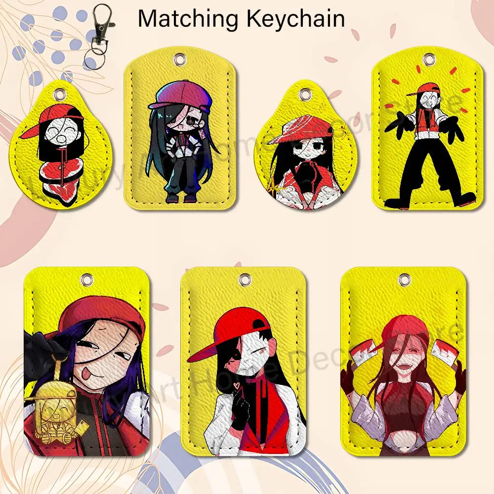 Yi Xi B-Butcher Vanity Album Custom Access Card Case Leather Card Holder Transportation Card Case Gifts