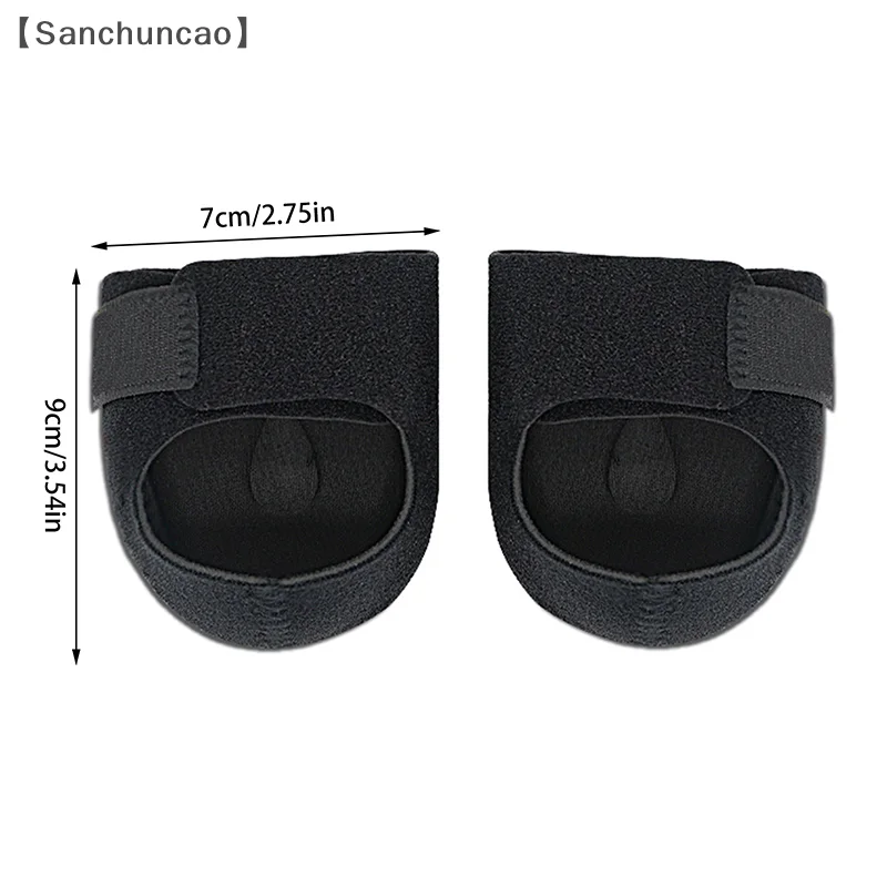 San1 คู่ Ultra Soft Heel Pad นอนไม่หลับ Acupoint Insoles ป้องกันส้นเท้าความอบอุ่นส่งเสริมการไหลเวียนโลหิต