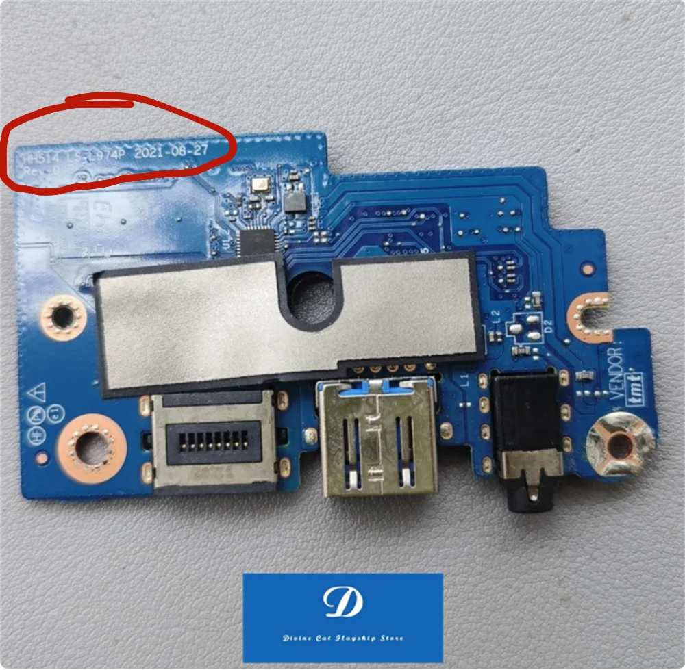 

Для Acer N22C1 AN515-58 HH514 LS-L974P LS-L971P LS-L978P USB аудио сетевой интерфейсная плата