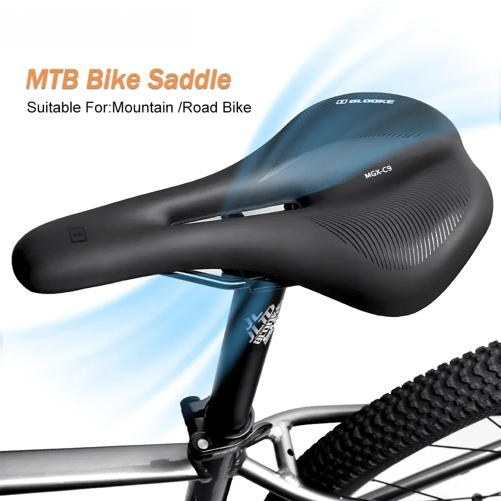 

Велосипедное седло MTB, антистатический амортизатор, удобное дышащее сиденье, чехол для сиденья для тренировок, гонок, шоссейных велосипедов