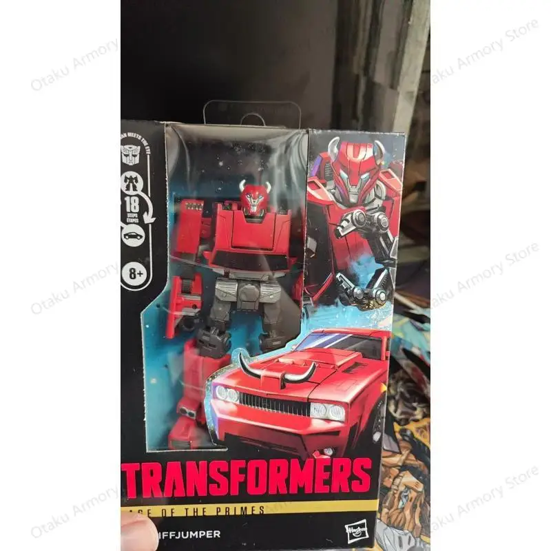 Hasbro Transformers Age of The Primes Deluxe Cliffjumper Transformable Figure In Stock Hobby Display Collectible Gift - view 5