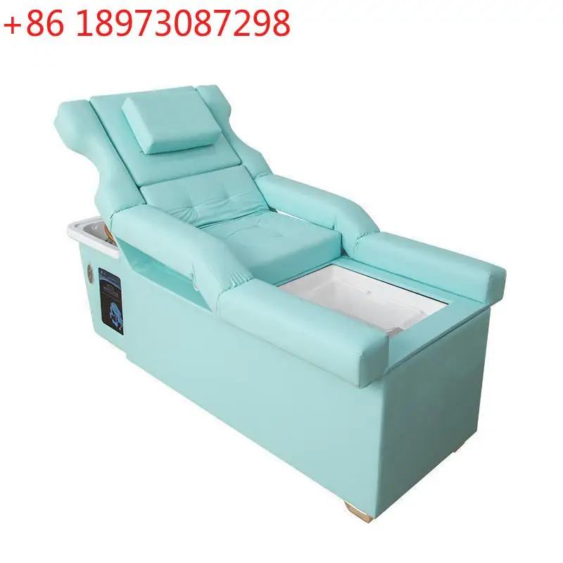 

Электрическая подъемная кровать для шампуня, терапия воды, ванна для ног, встроенная многофункциональная массажная кровать