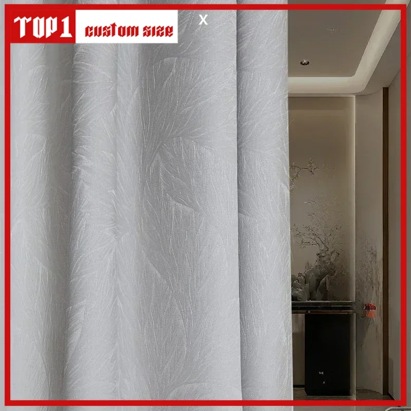 

Zeer Nauwkeurige Jacquard Franse Gordijnen Voor Woonkamer, Eetkamer, Slaapkamer, Luxe, Modern, Eenvoudig, High-end Verduisterend