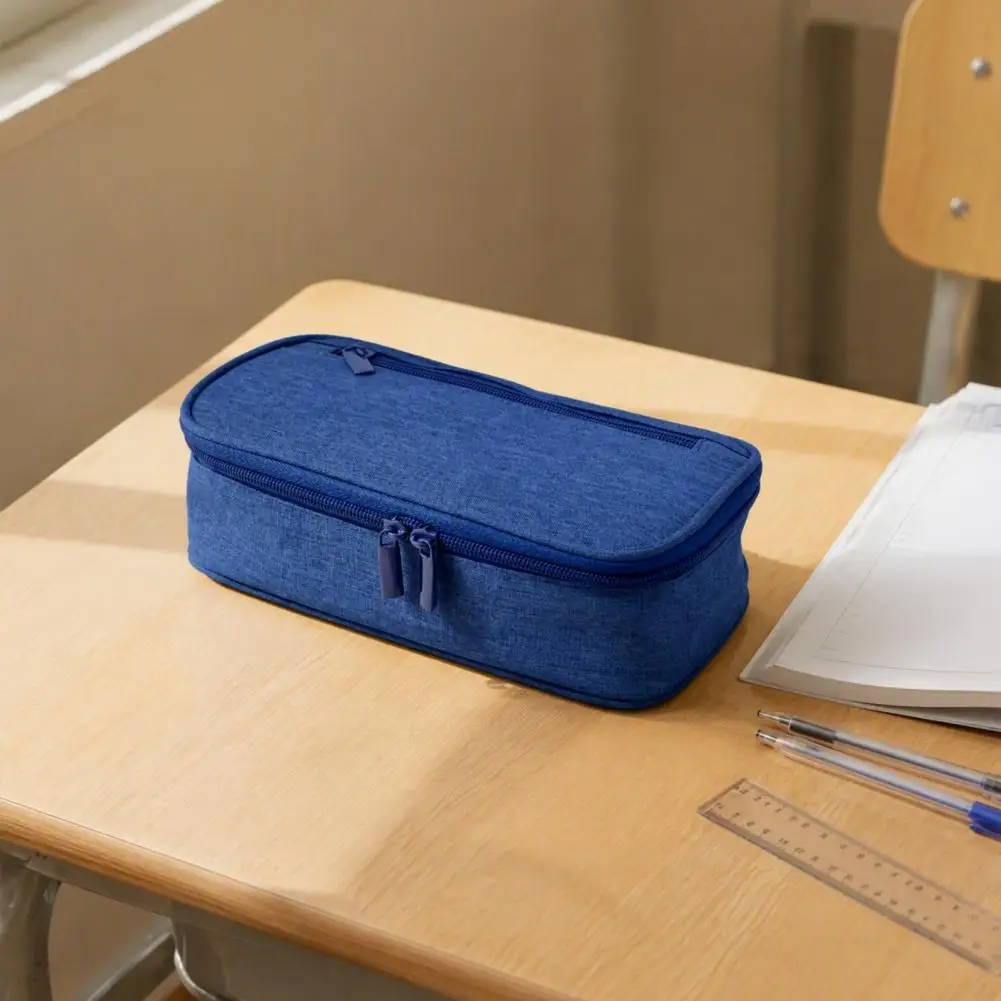 student-pencil-holder-multi-compartment-pencil-case-organizer-capacity-stationery-pouch-durable-wear-resistant-school-office