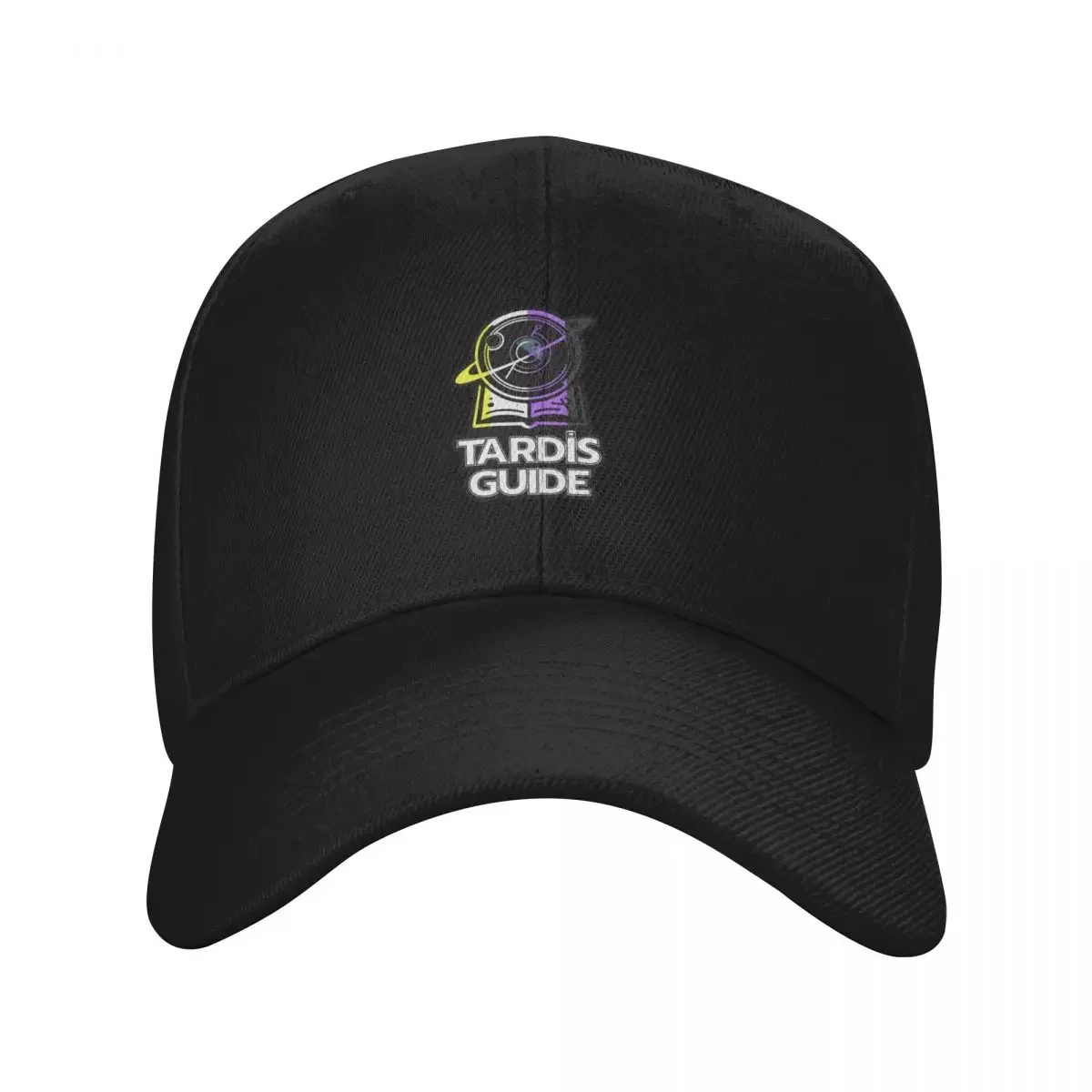 TARDIS Guide Non-Binary Logo 2 Baseball Cap Gentleman Hat Anime Hat Hard Hat Mens Caps Women's