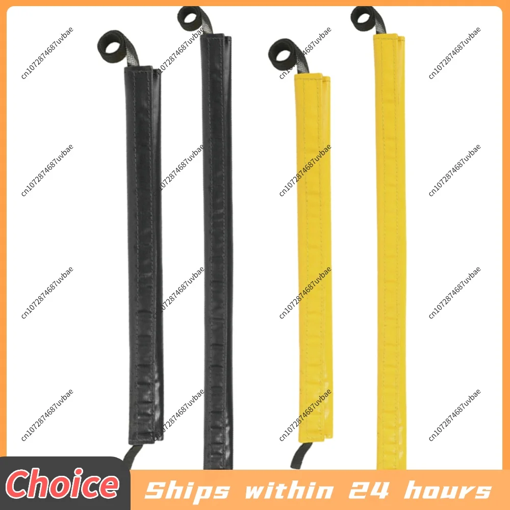 35/50cm Climbing Rope Protective Cover Magic Tape PVC Rope Protective Sleeve Anti-Wear Rope Guard for Outdoor Climbing Rock