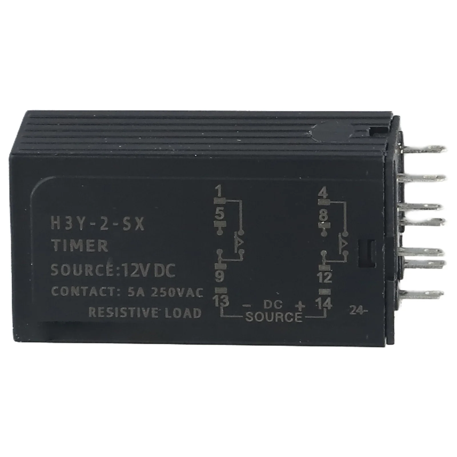 Power-On Delay Controller H3Y-2 8Pin Circulating 220V Digital Display Time Relay Fire-proof And Flame-retardant: Fire-proof Tool