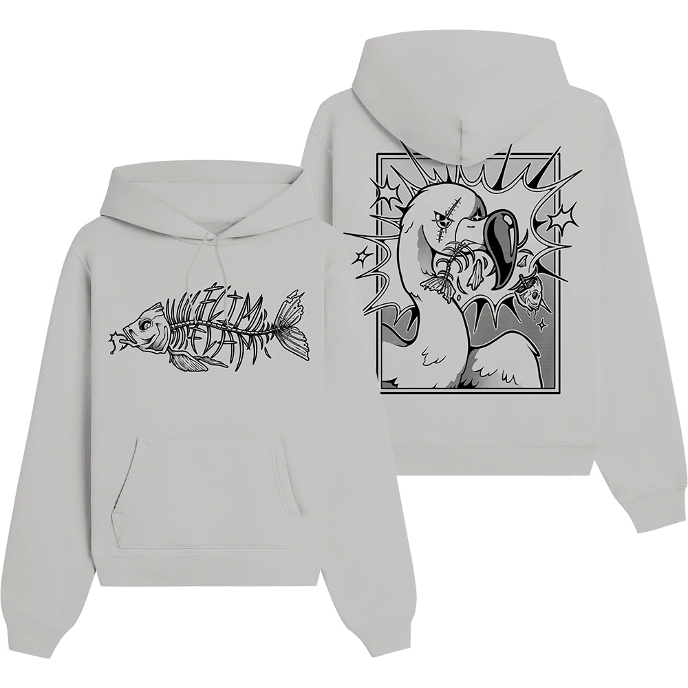 

Flamingo Flim Flam FF Fishbone Merch Hoodies Winter Women Men Fashion Casual Sweatshirts Streetwear