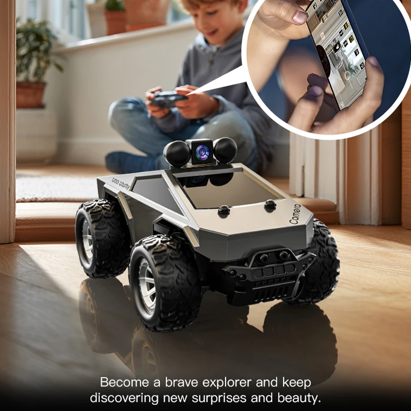 KF29 1/28 Rc Drift Car With FPV Camera Wifi Real-time Transmission High-Speed Off-Road 2.4G Remote Control Cars Model Toy Gifts