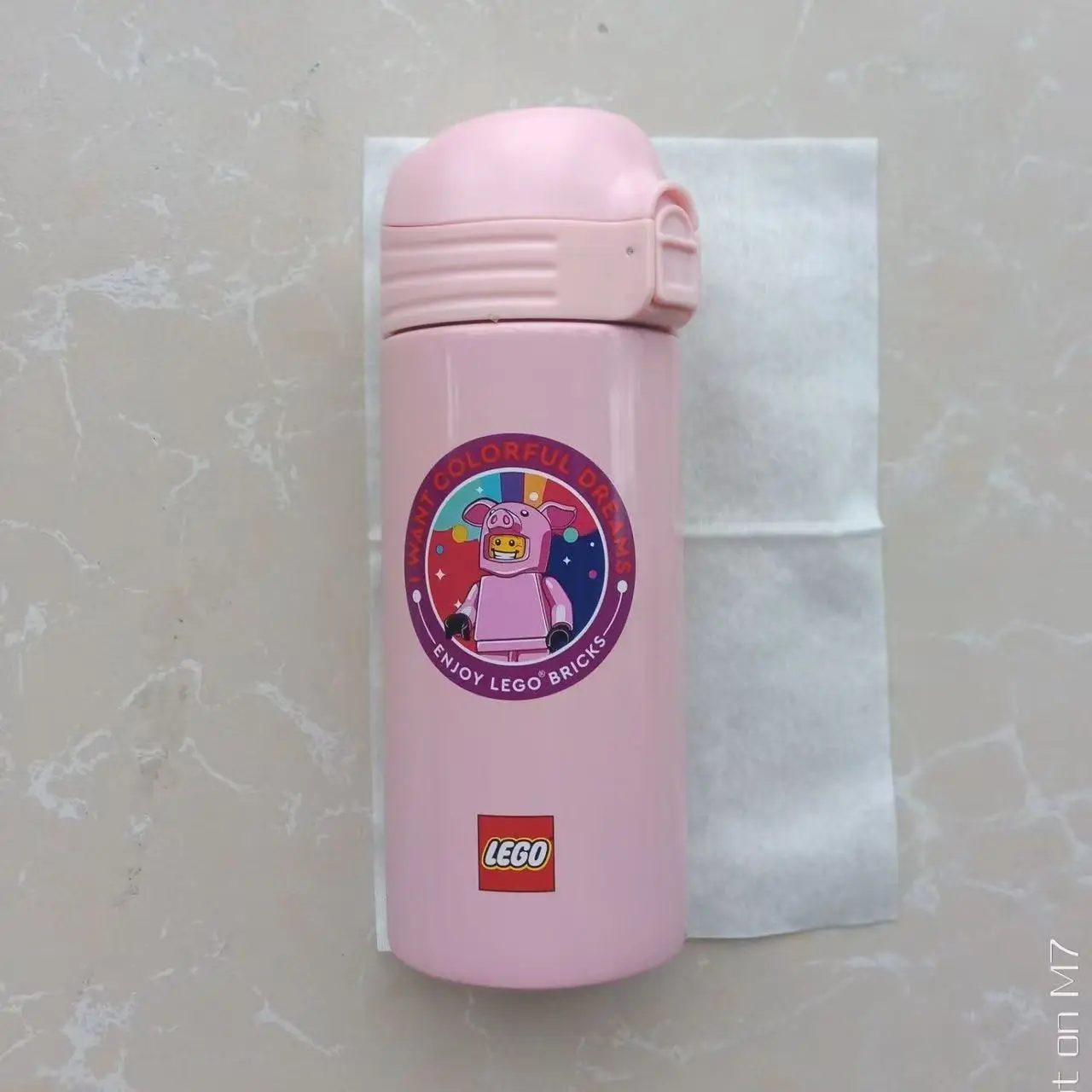 

LEGO, Thermos Cup 350ml Portable Water Cup 316 Stainless Steel