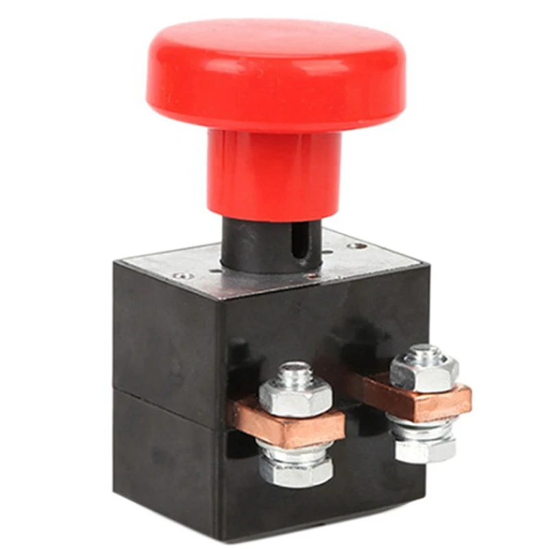 

A23M-250A Type Emergency Disconnect Switch Stop Switch Start Button Emergency Switch for Forklift Pallet Truck Golf Cart