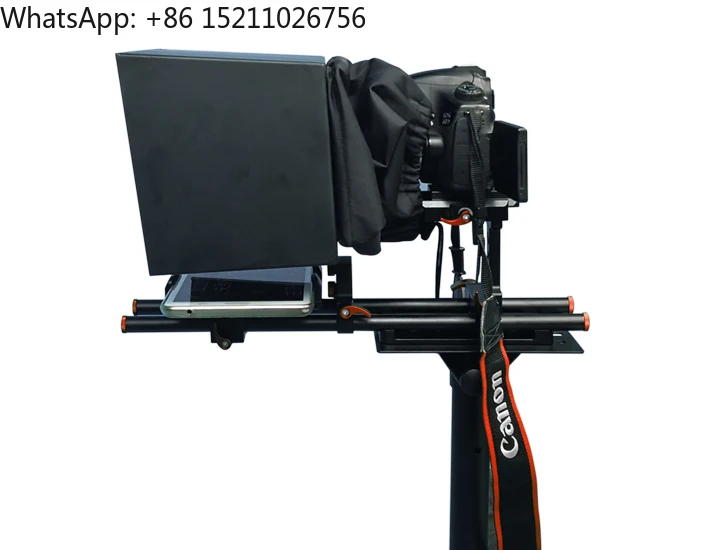 TYSTVideo TY-320 teleprompter portátil de 10 pulgadas para tableta iPad entrevista al aire libre habla DSLR cámara Prompter lector accesorio