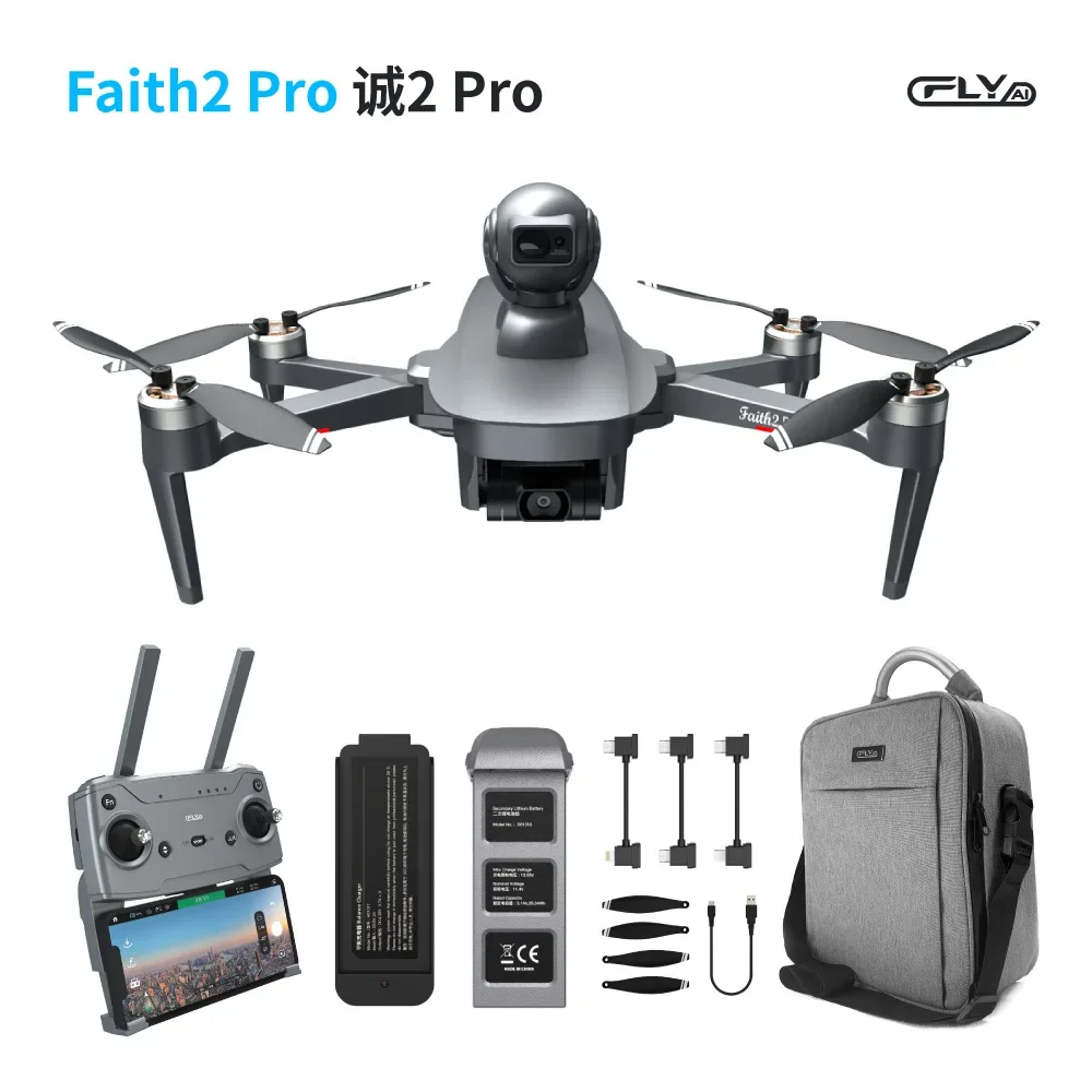 Profesjonalny dron CFLY- Faith 2 Pro z kamerą 4K HD 540 ° Wielokierunkowe unikanie przeszkód Quadcopter GPS Dron 6KM