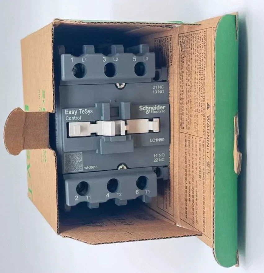 EasyPact TVS 3 Alternating current contactor LC1E50 LC1E50M5N LC1N50M5N 50A AC 220V 50Hz