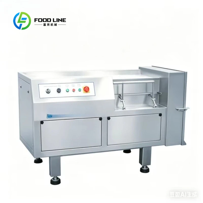 Commercial Frozen Meat Dicing Machine Electric High Speed Industrial Multifunctional Vegetable Fruit Cube Cutting Device Custom