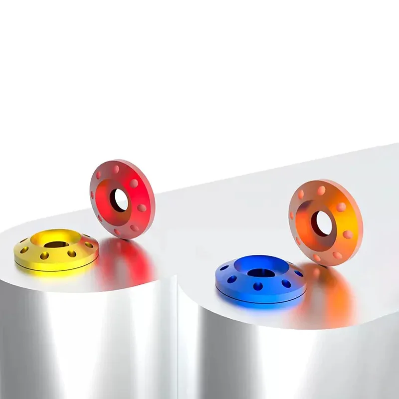 Guarnizione disco a otto fori con rondella decorativa in alluminio colorato per modifica e styling personalizzati per biciclette da moto M6 M8