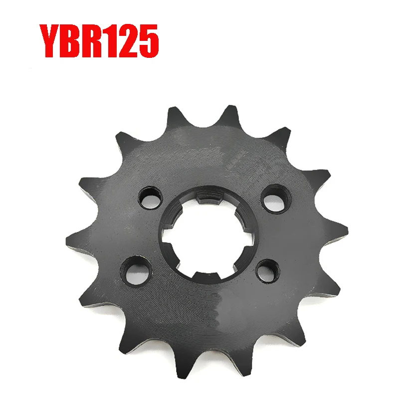 

Motorcycle Front Sprocket for Yamaha Jianshe YBR125 YB125 JYM125 XTZ125 YBZ150 Motorbike Transmission Engine Output Wheel Gear