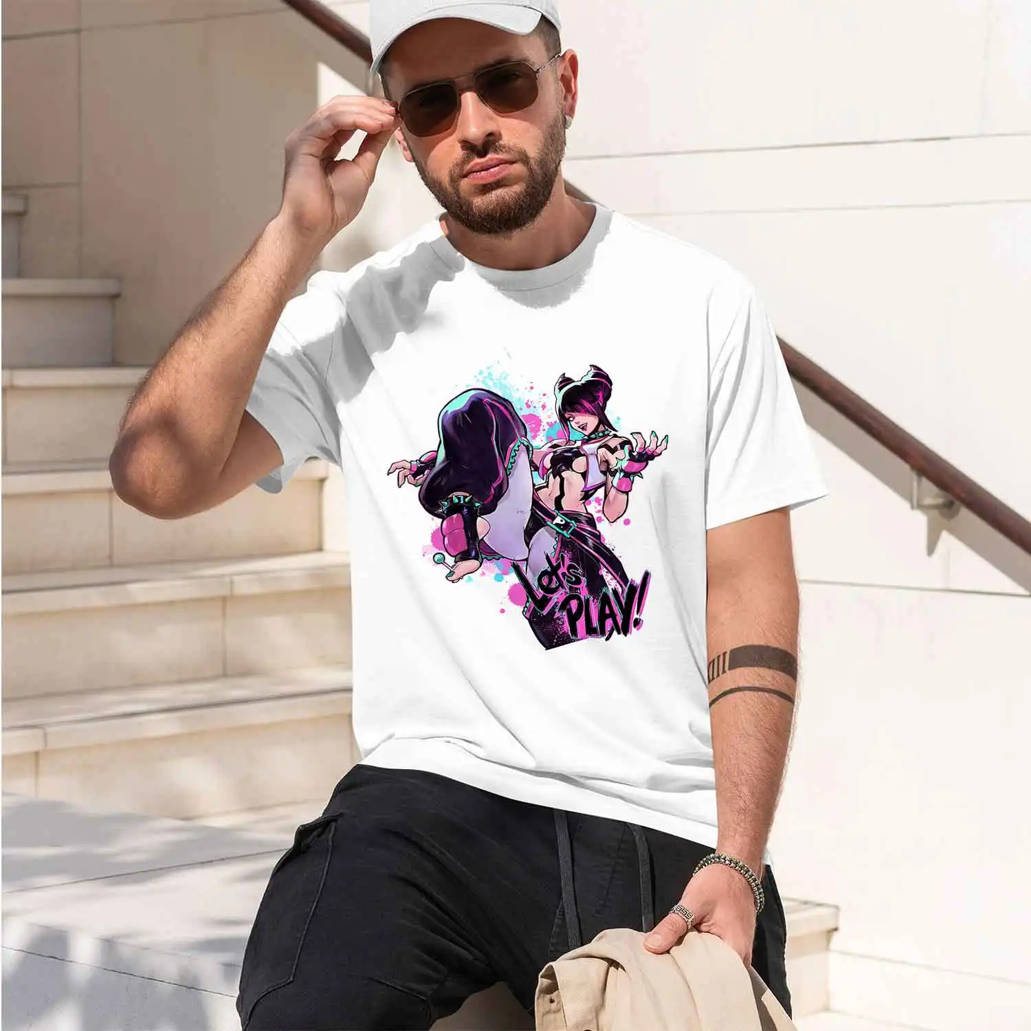 JURI , 6 Han Zhuli 2026 New Model Men’s Short-sleeve crewneck T-Shirt Classic Casual Multiple Colors and Sizes for Daily Wear Al