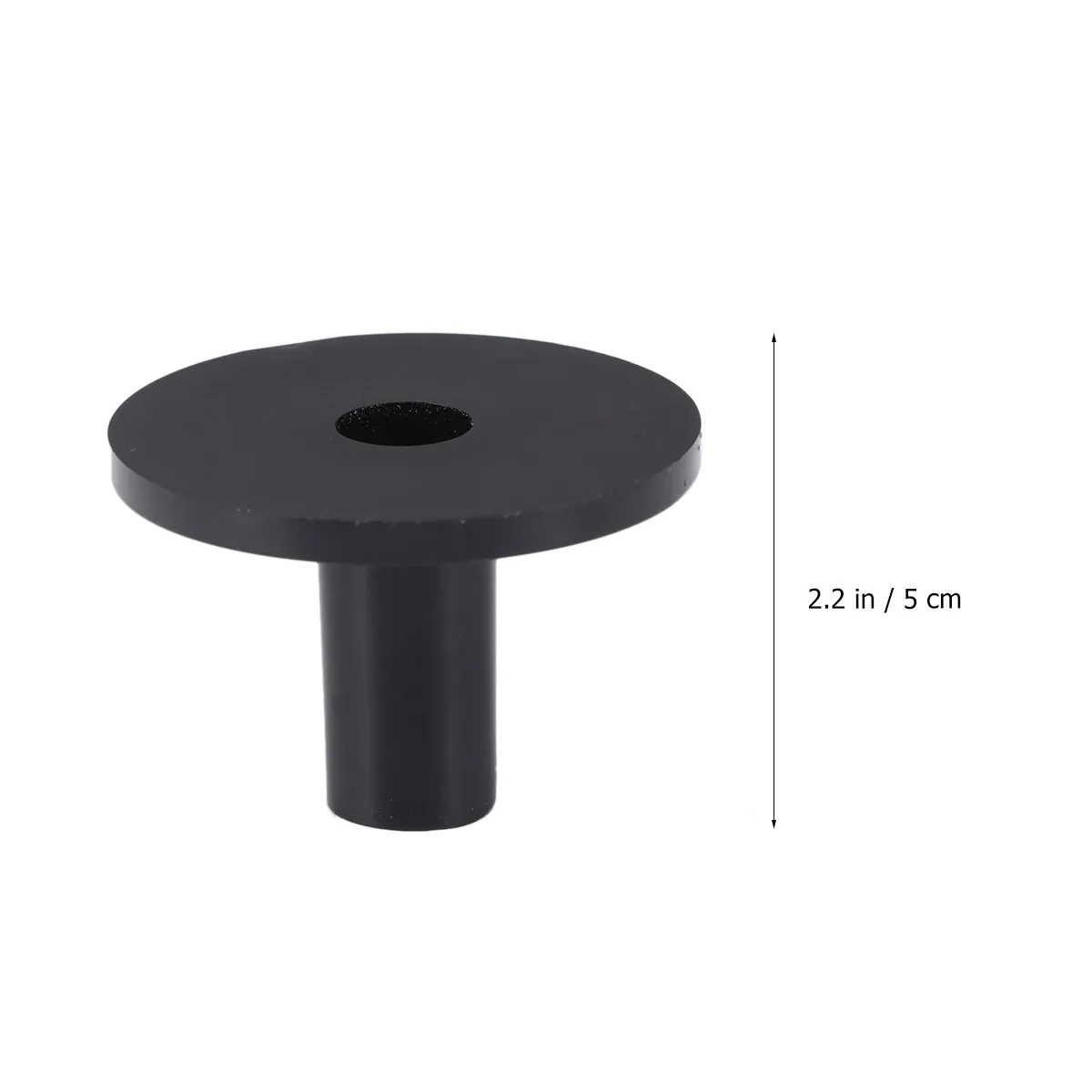 8Pcs Drum Cymbal Sleeve Black Standard Plastic Casing Pipe for Drum Set Cymbal Protection Performance Accessory