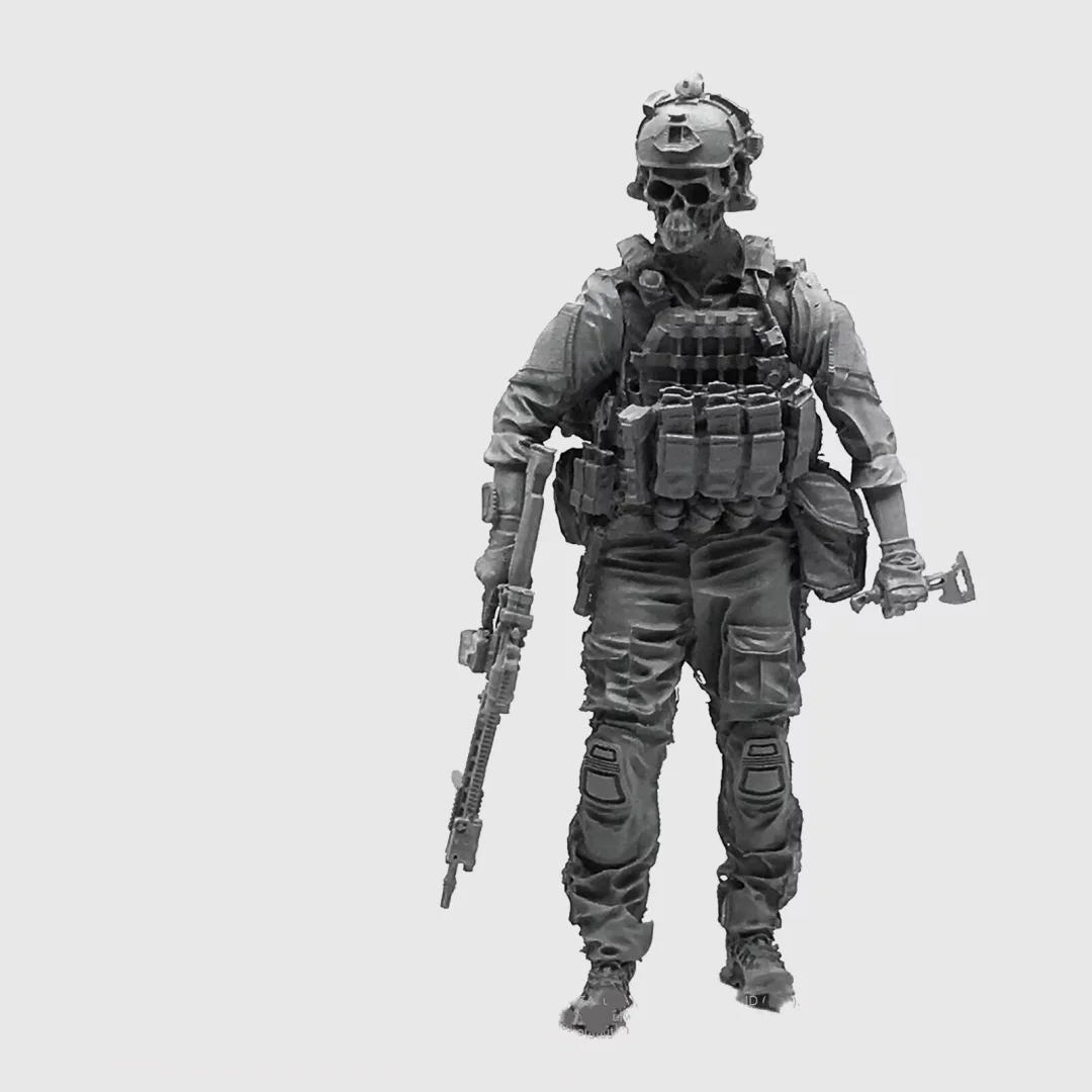 

Масштаб 1/35, игрушки из смолы, модель, комплект для сборки, морской волны США, один человек, разобранная и неокрашенная статуя фигурок