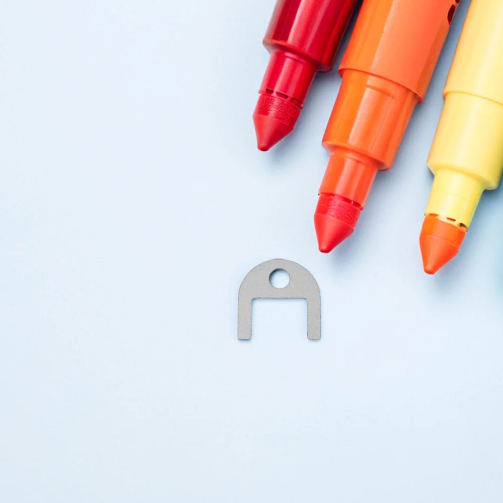 

2Pcs Paper Towel Dispenser Key Sturdy Metal Replacement for Toilet Paper Holder Roll Box Compact Design Hanging Hole for Home