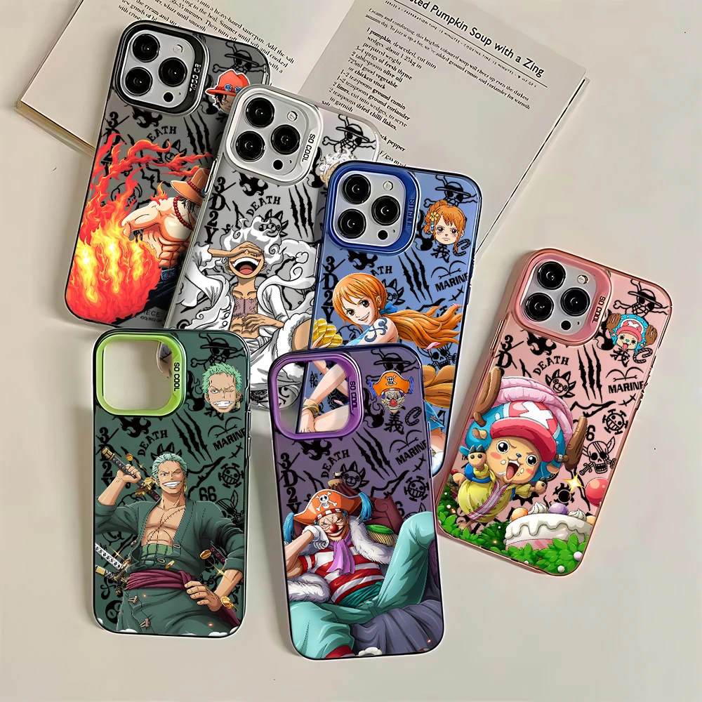Anime Luffys One Pieces Hot Phone Case For IPhone 17 17e 16e 16 15 14 13 12 11 Mini Pro Max X XR 8 7 Air Plus Matte Back Cover